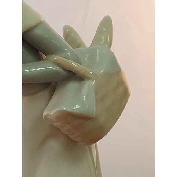 LLADRO Spain Porcelain SHEPHERDESS w DOG GIRL 10 3/4"h Figurine #1034 Glazed - Picture 11 of 13